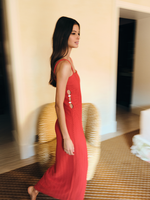 Vestido Largo Amaro Nilo Red