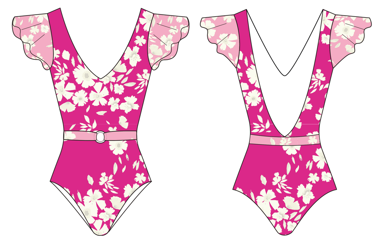 ONEPIECE AURORA 63 PRINTED