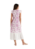 AZALEA RUFFLED SLEEVES DAHLIA