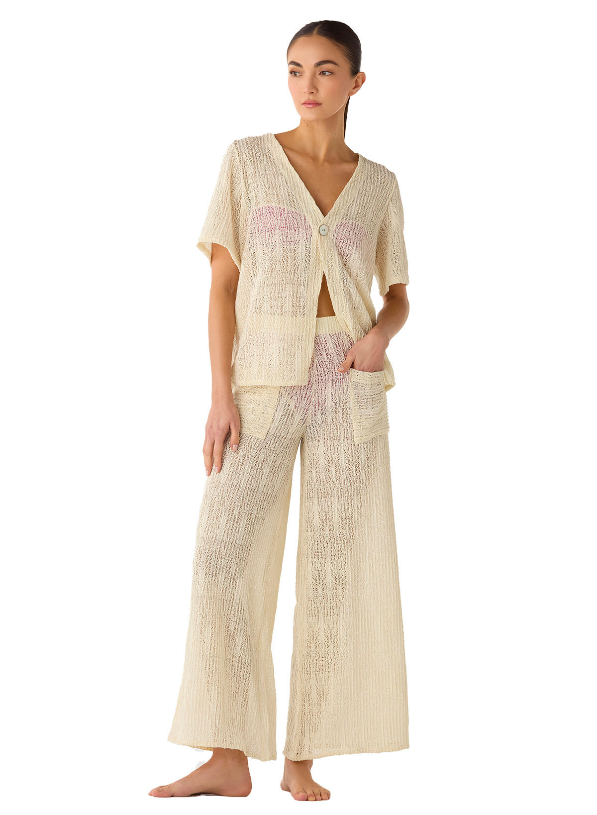 BIANCA SHIRT GARDENIA