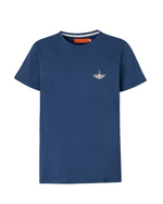 EMBORIDERED T-SHIRT KORO NAVY