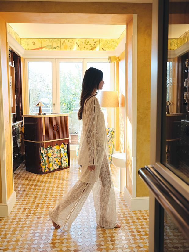 FEDERICA PANTS NILO IVORY