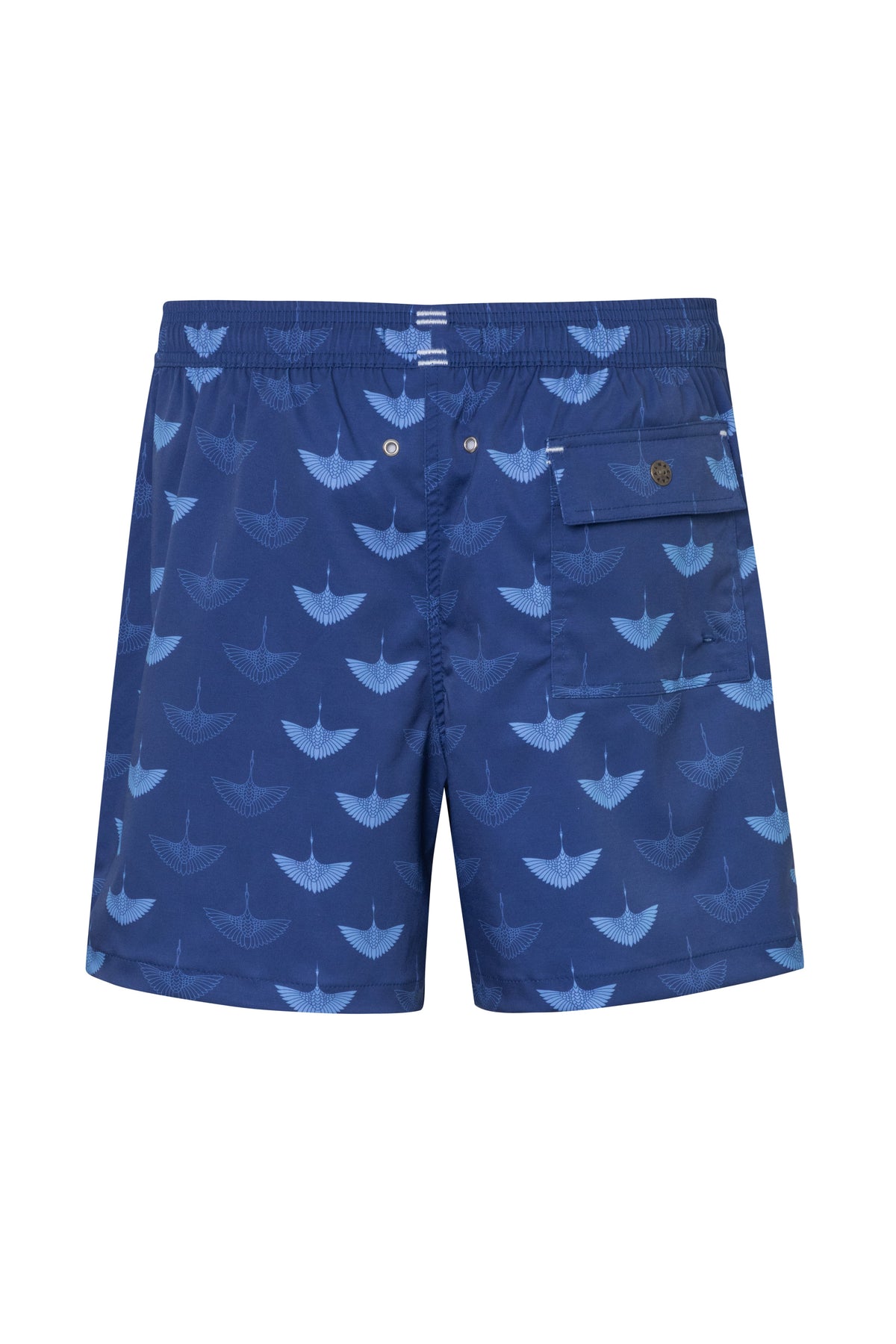 SWIM TRUNK SLIM CUT KORO3 NAVY