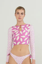 RASHGUARD LAVANDA MOON PRINTED
