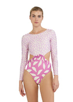 ONEPIECE LAVANDA NASHI PRINTED
