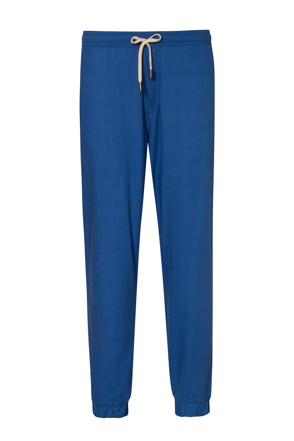 Pantalón Jogger De Lino Para Hombre Midblue