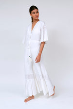 COVERUP MAJESTIC FLOWY JUMPER IVORY