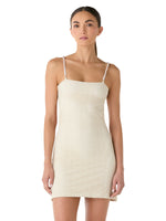 PARIS SHORT DRESS NILO IVORY