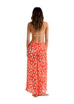 PRINTED PLEATED PALAZZO PANTS CARMIN2