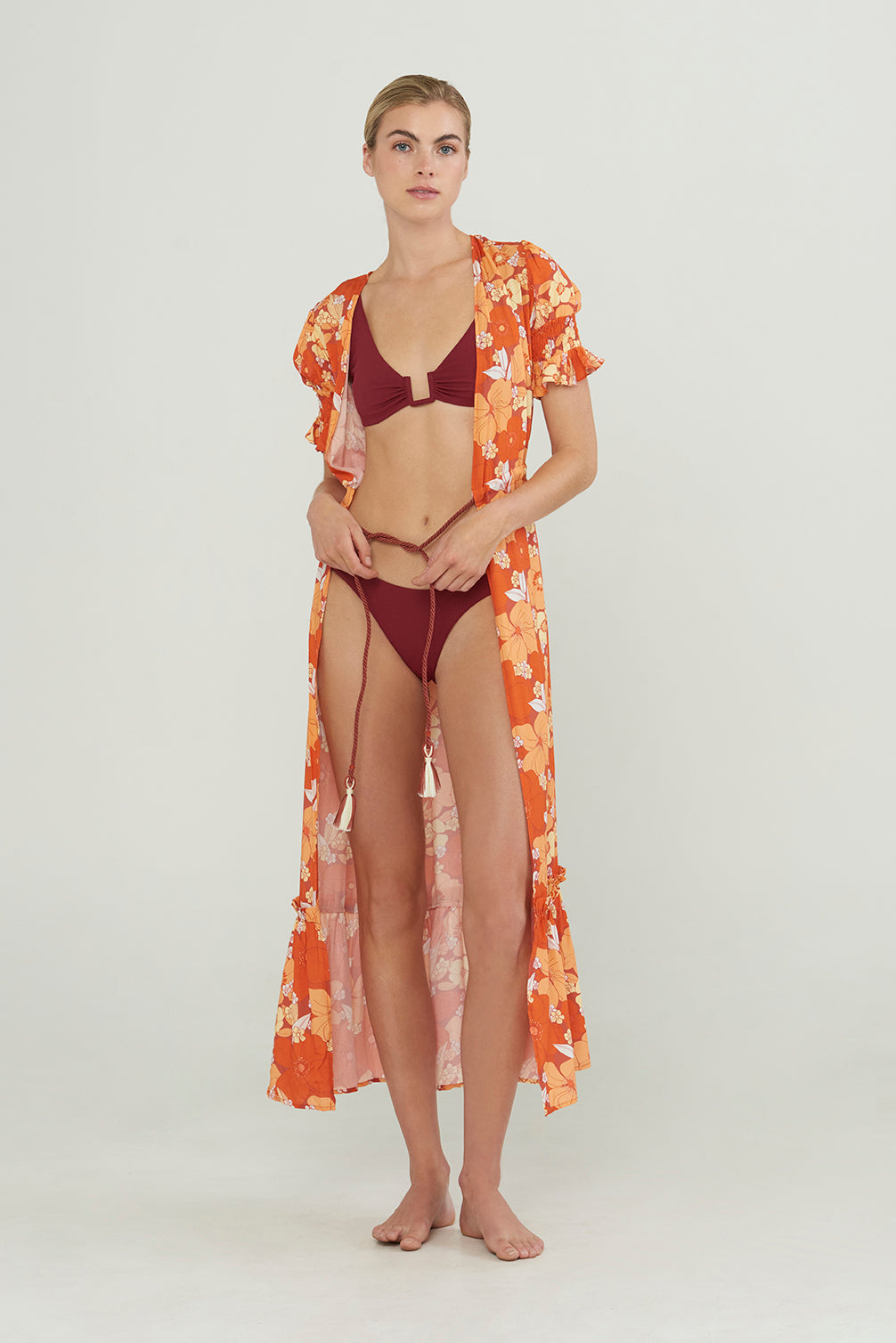 PRINTED BAGGY SLEEVES COVER UP ENCANTO