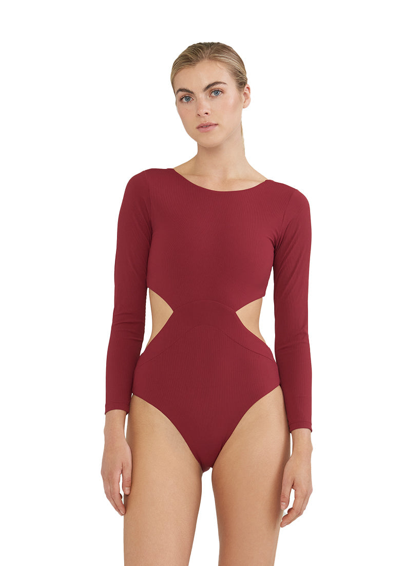ONEPIECE RIB NASHI WINE