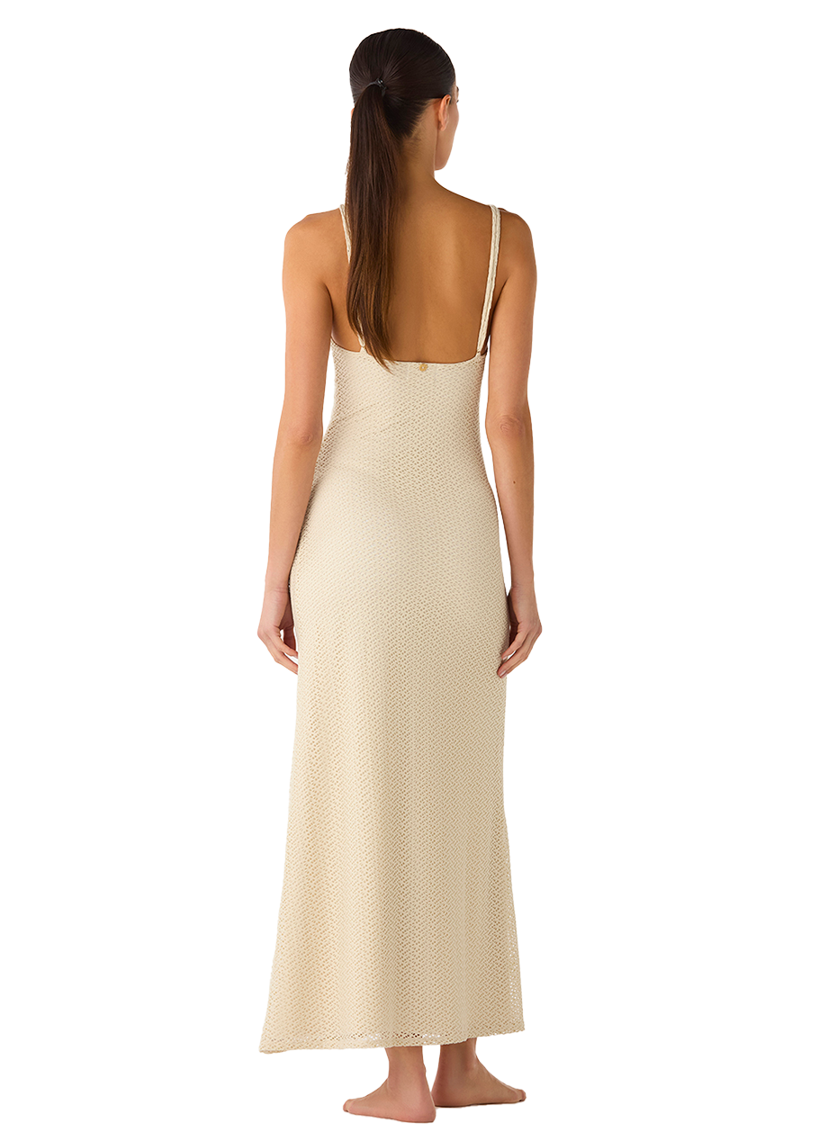 Vestido largo Roma Nilo Ivory