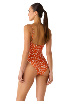 Vestido de baño entero Zoa Uma Orange