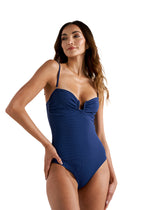 ONEPIECE RIB UMA BLUEBERRY