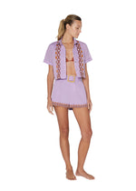 AMA COTTON LAVENDER SHIRT