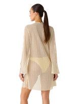 Salida de baño camisola Amber Nilo Ivory