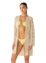 Salida de baño camisola Amber Nilo Ivory