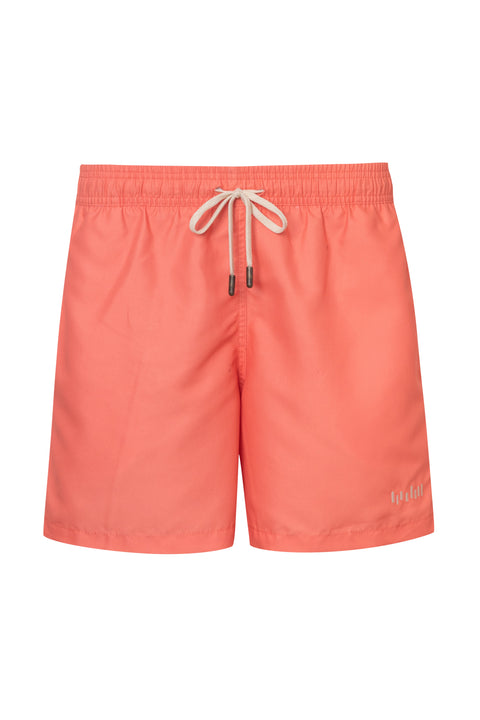 SWIM TRUNK SLIM CUT AVANA SALMON