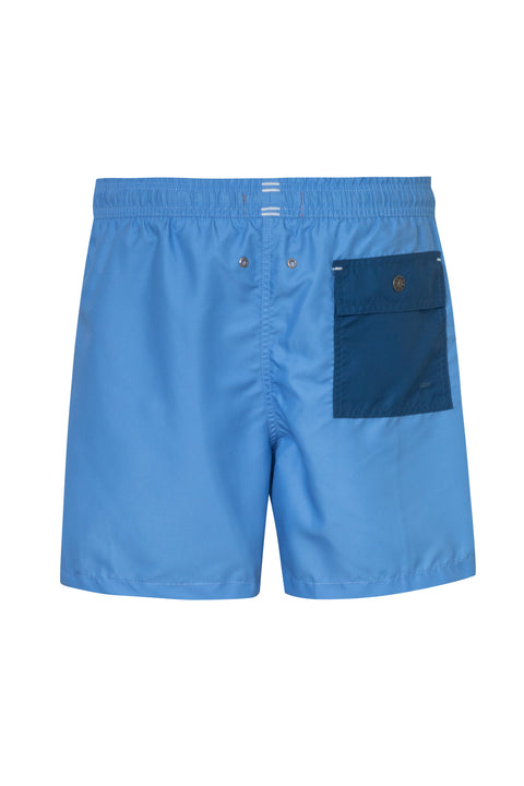 SWIM TRUNK SLIM CUT AVANA SKY