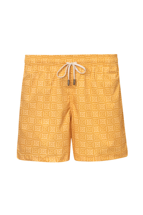 SWIM TRUNK SLIM CUT BALI1 CITRUS