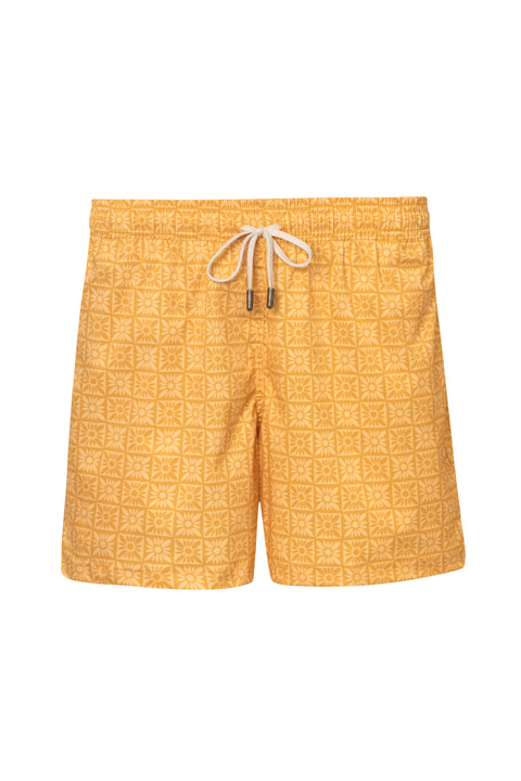 SWIM TRUNK CLASSIC CUT BALI1 CITRUS