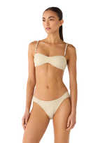 Top de bikini Banu Nilo Ivory