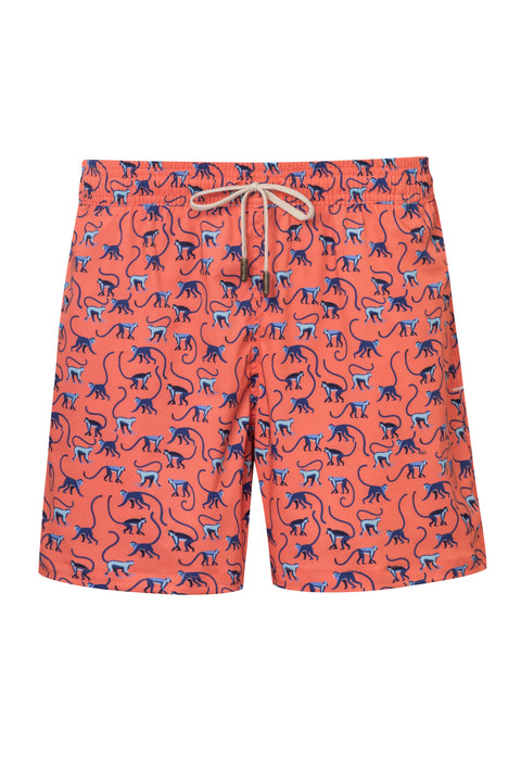 SWIM TRUNK CLASSIC CUT BIRI2 SALMON