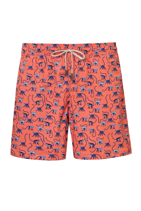 SWIM TRUNK KIDS CUT BIRI2 SALMON