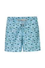 SWIM TRUNK SLIM CUT BIRI3 AQUA