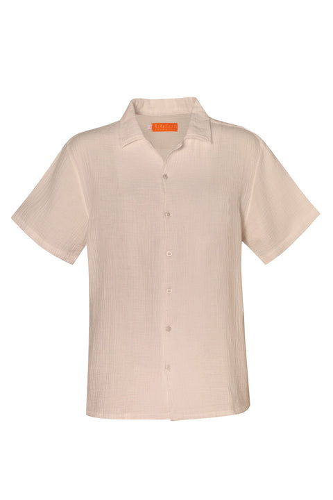 Camisa Manga Corta para hombre Boho Natura Sand