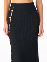 SABAL SKIRT SHELL BLACK