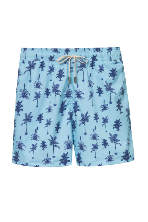 SWIM TRUNK CLASSIC CUT DABINO1 AQUA