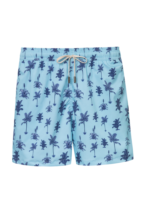 SWIM TRUNK KIDS CUT DABINO1 AQUA