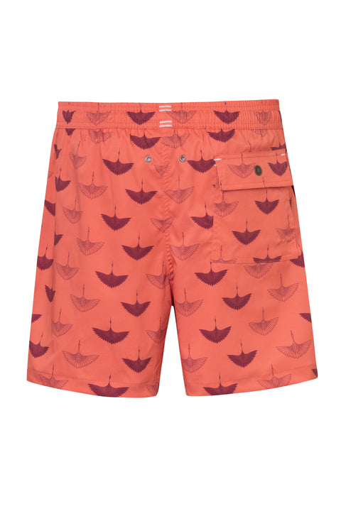 SWIM TRUNK CLASSIC CUT KORO1 SALMON