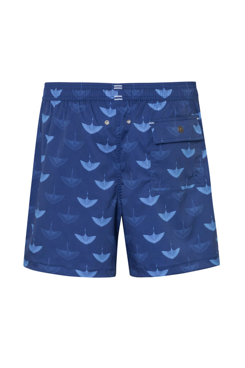 SWIM TRUNK KIDS CUT KORO3 NAVY