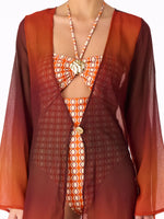 UDA ROBE OMBRE ORANGE