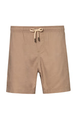 Short De Lino Para Hombre Kaki