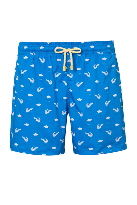 SWIM TRUNK LUCA 11 REY PRINTED