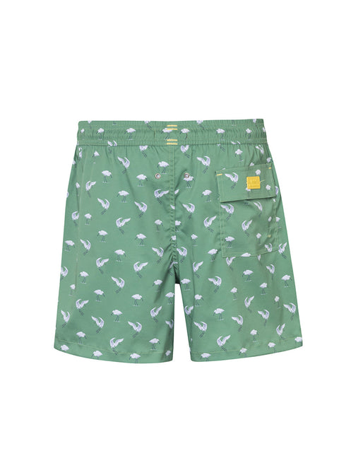 SWIM TRUNK KIDS LUCA12 LEAF
