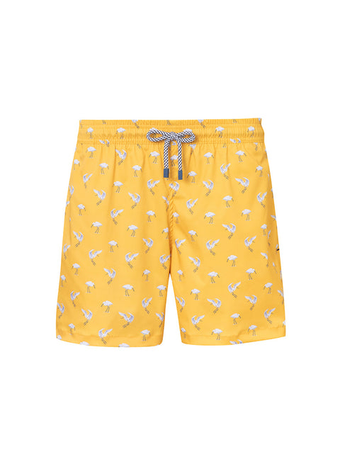 SWIM TRUNK KIDS LUCA9 YELLOW