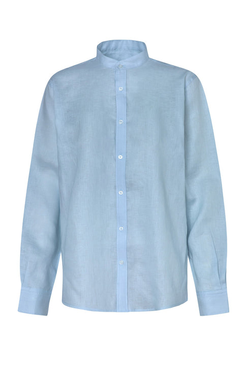 Camisa Cuello Mao Para Hombre Frost