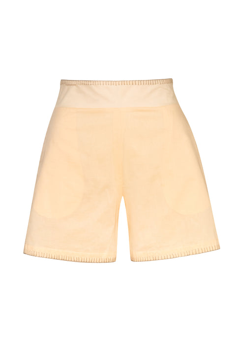 NORA SHORTS PANACOTTA