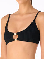 ORIANA TOP SHELL BLACK