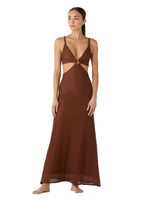 VESTIDO LARGO OPAL NILO BROWN