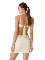 PARIS SHORT DRESS NILO IVORY