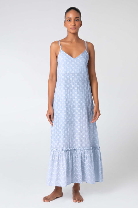 COVERUP DAISY MAXI DRESS SKY