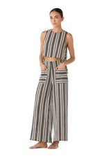 Salida de baño Pantalón Tejido Yera Onyx