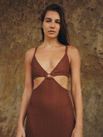 VESTIDO LARGO OPAL NILO BROWN