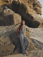 Salida de baño Pantalón Tejido Yera Onyx