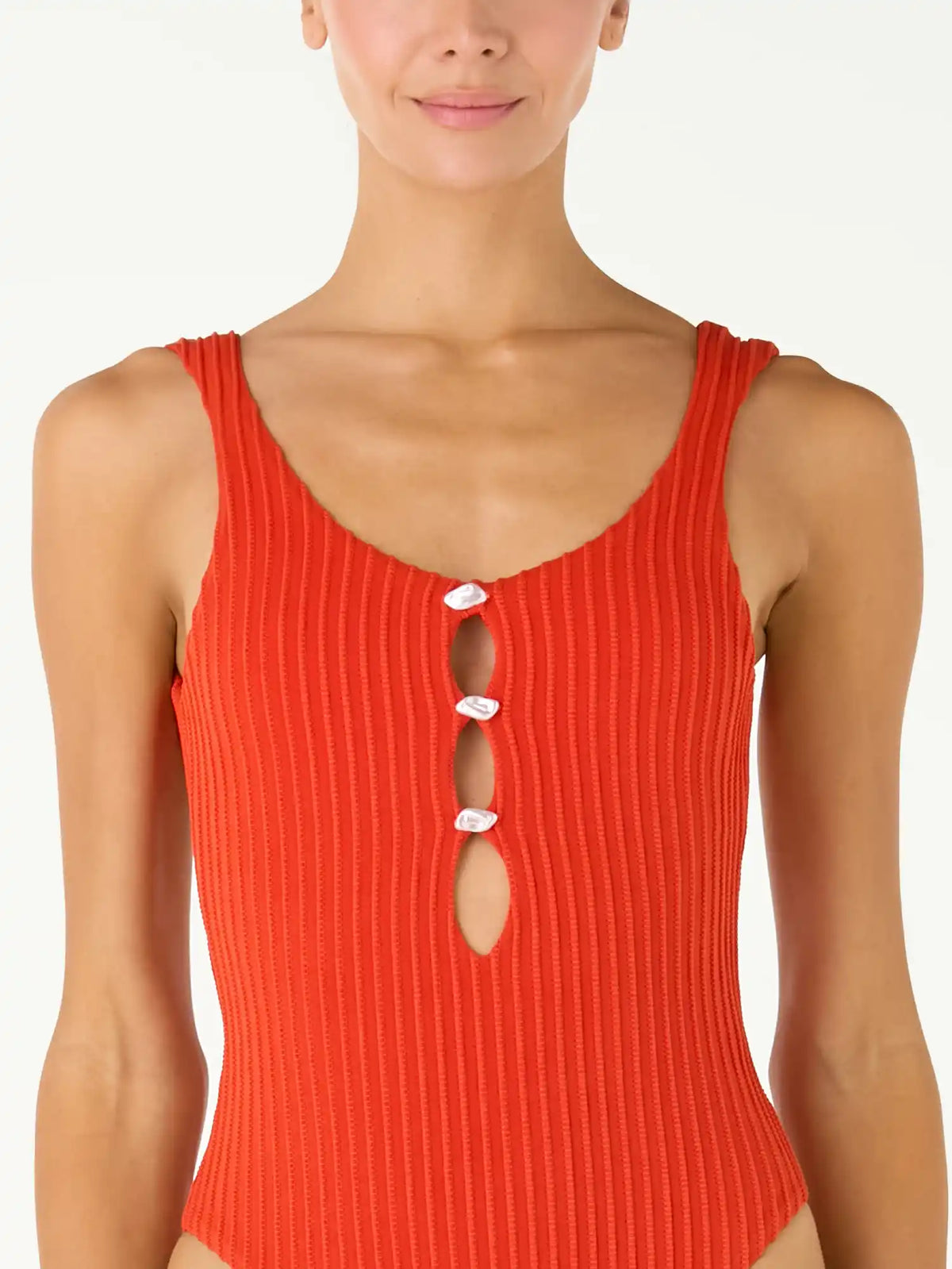 Paloma Onepiece Shell Red